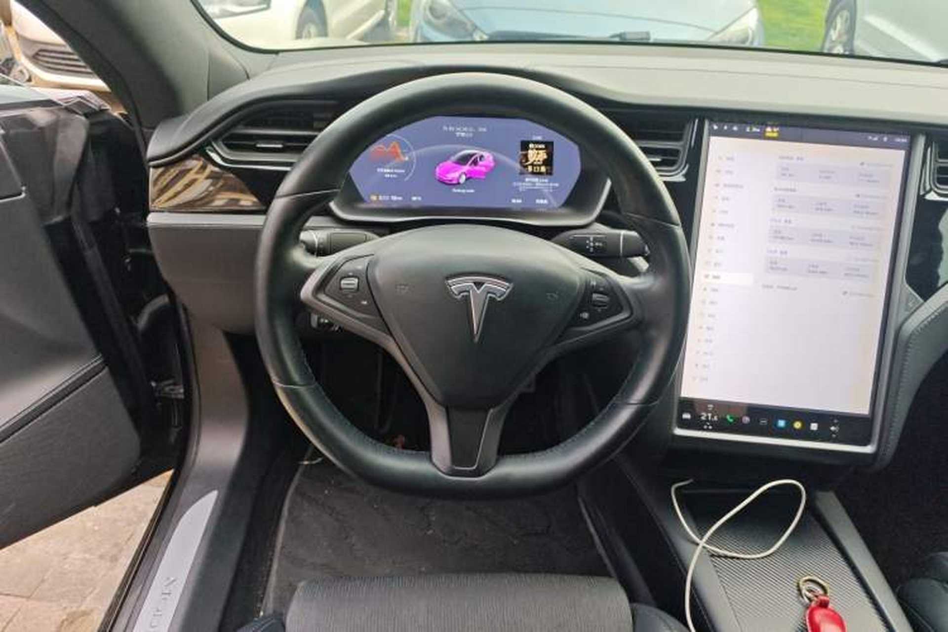 Used Tesla Model S 2017 S 75D Standard Range Edition Steering Wheel
