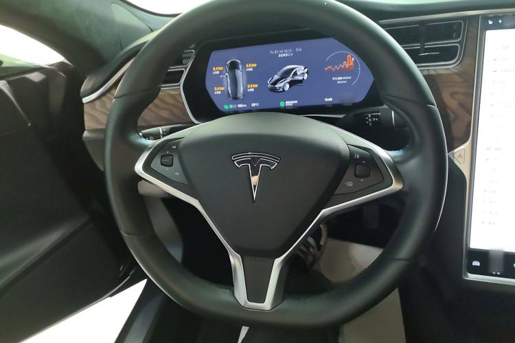 Used Tesla Model S 2017 S 100D Long Range Edition Steering Wheel