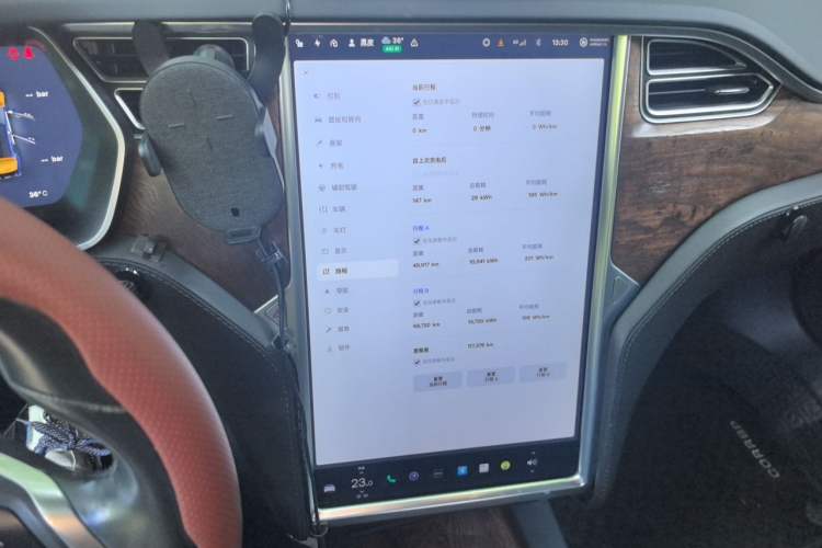 Used Tesla Model S 2017 S 100D Audio And AC Panel
