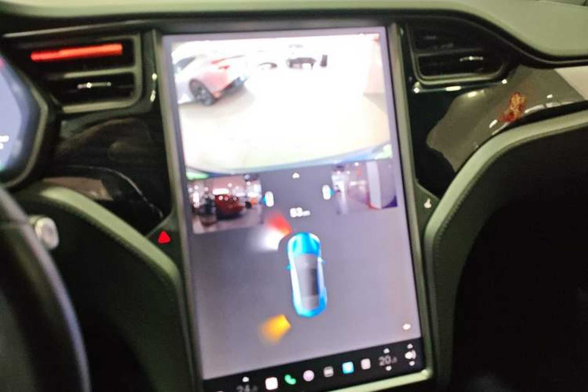 Used Tesla Model S 2017 S 75D Standard Range Edition Audio And AC Panel