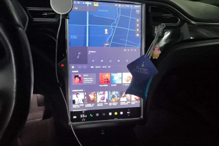 Used Tesla Model S 2017 S 90D Audio And AC Panel
