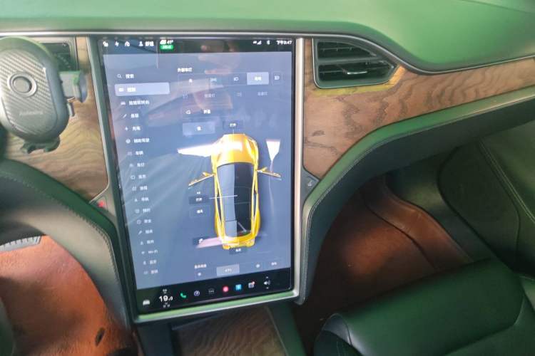 Used Tesla Model S 2017 S 75D Standard Range Edition Audio And AC Panel