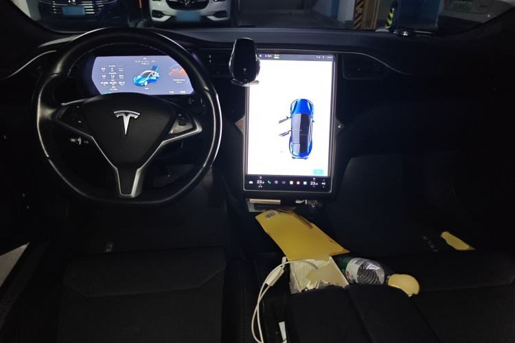 Used Tesla Model S 2017 S 75D Standard Range Edition Center Console