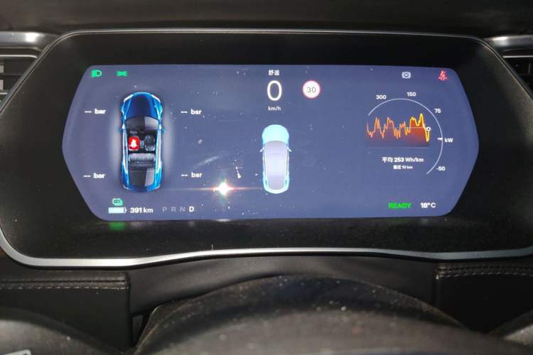 Used Tesla Model S 2017 S 100D Long Range Edition Instrument Cluster