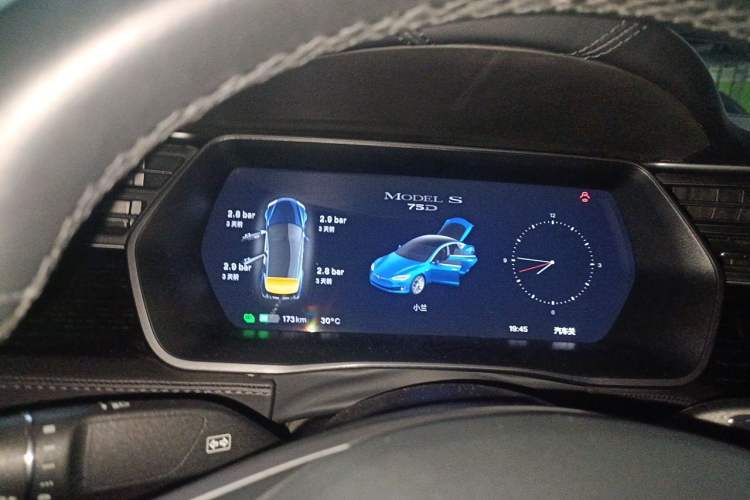 Used Tesla Model S 2017 S 75D Standard Range Edition Instrument Cluster