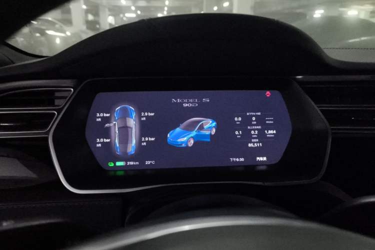 Used Tesla Model S 2017 S 90D Instrument Cluster