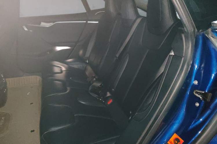 Used Tesla Model S 2017 S 100D Long Range Edition Left Rear Seat