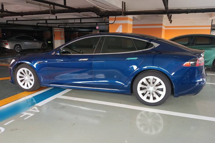 Used Tesla Model S 2017 S 75D Standard Range Edition Left Side