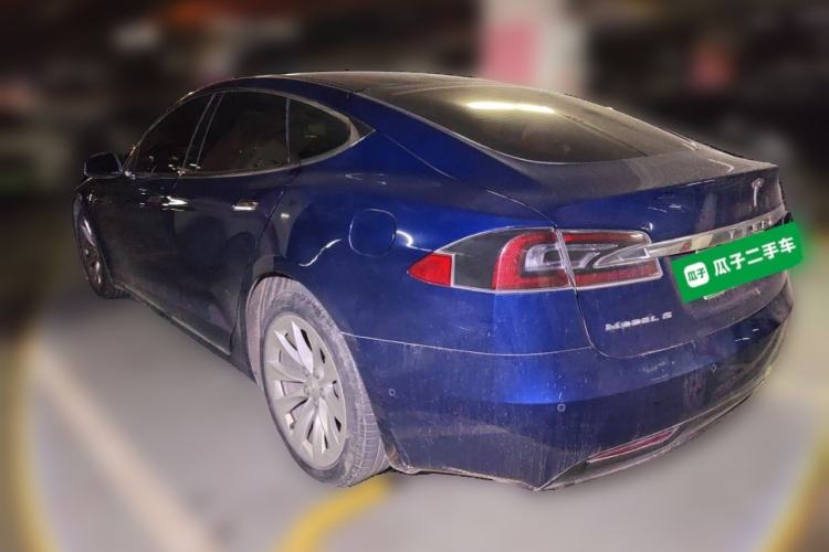 Used Tesla Model S 2017 S 100D Long Range Edition Rear Left 45 Deg