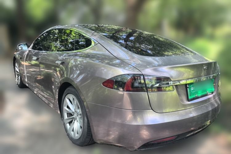 Used Tesla Model S 2017 S 100D Rear Left 45 Deg