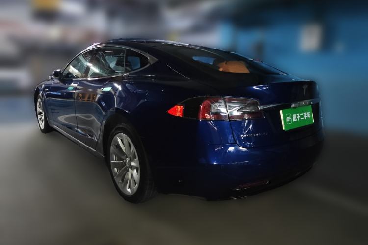 Used Tesla Model S 2017 S 75D Standard Range Edition Rear Left 45 Deg