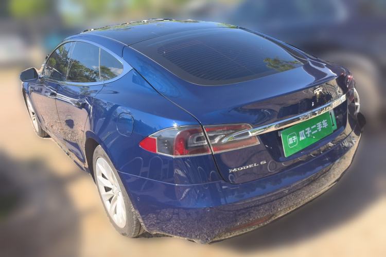 Used Tesla Model S 2017 S 75D Standard Range Edition Rear Left 45 Deg