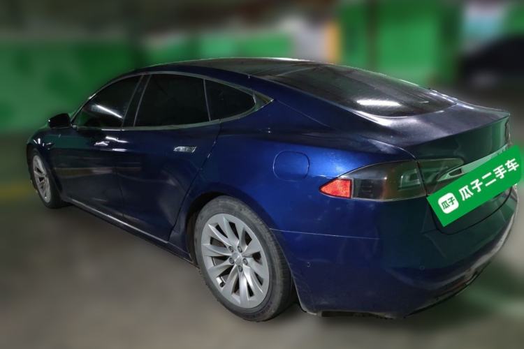 Used Tesla Model S 2017 S 75 Rear Left 45 Deg