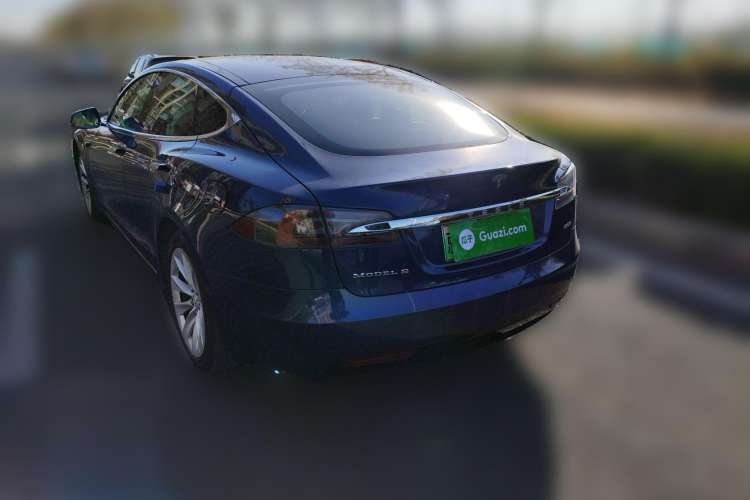 Used Tesla Model S 2017 S 100D Rear Left 45 Deg