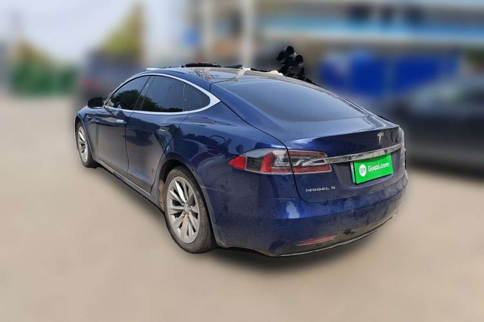 Used Tesla Model S 2017 S 75 Rear Left 45 Deg