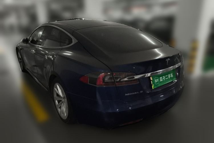 Used Tesla Model S 2017 S 90D Rear Left 45 Deg