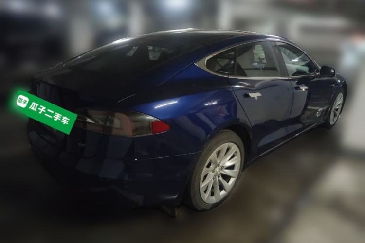 Used Tesla Model S 2017 S 75 Rear Right 45 Deg