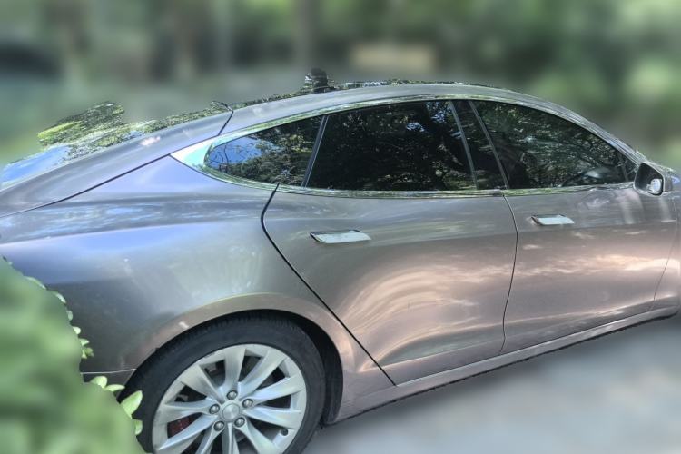 Used Tesla Model S 2017 S 100D Rear Right 45 Deg