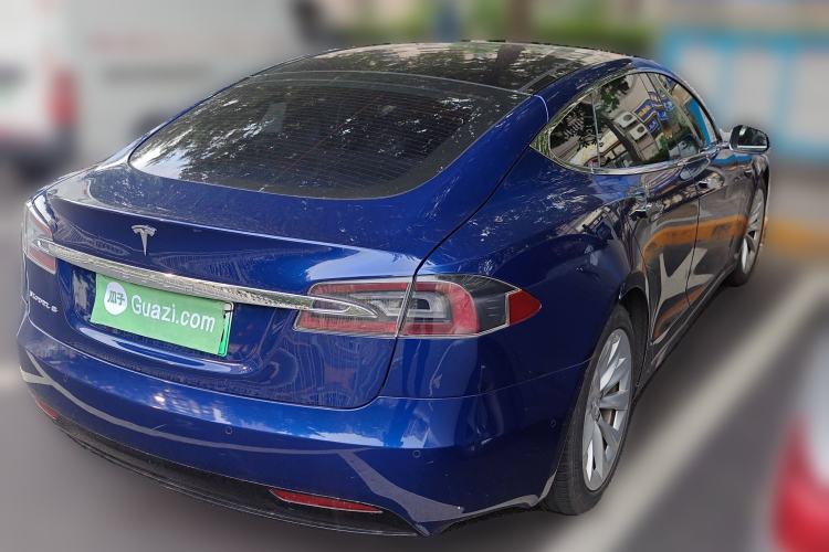Used Tesla Model S 2017 S 75 Rear Right 45 Deg