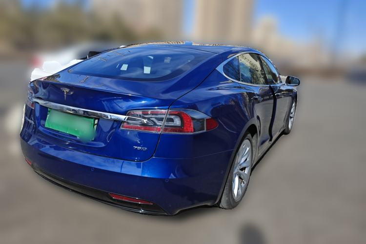 Used Tesla Model S 2017 S 75D Standard Range Edition Rear Right 45 Deg