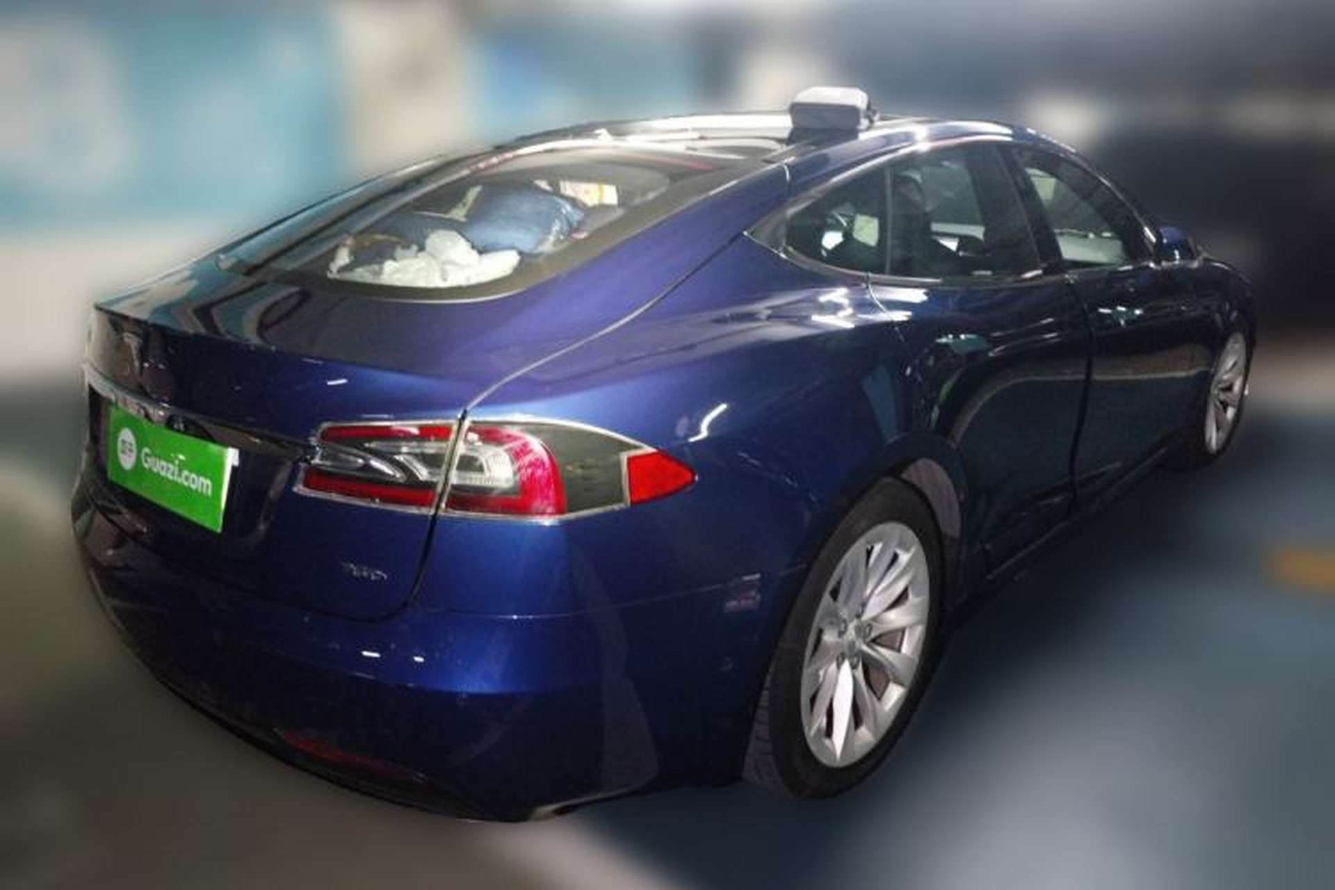 Used Tesla Model S 2017 S 75D Standard Range Edition Rear Right 45 Deg