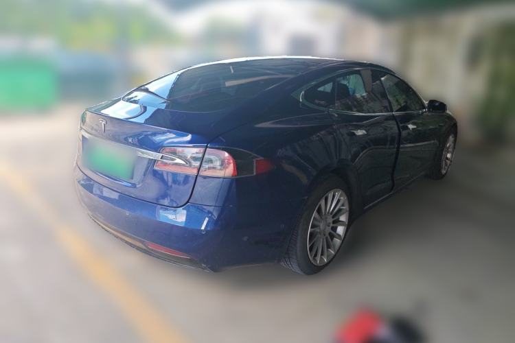 Used Tesla Model S 2017 S 75D Standard Range Edition Rear Right 45 Deg