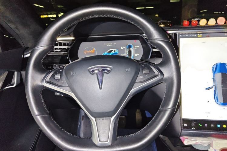 Used Tesla Model S 2017 S 100D Long Range Edition Steering Wheel