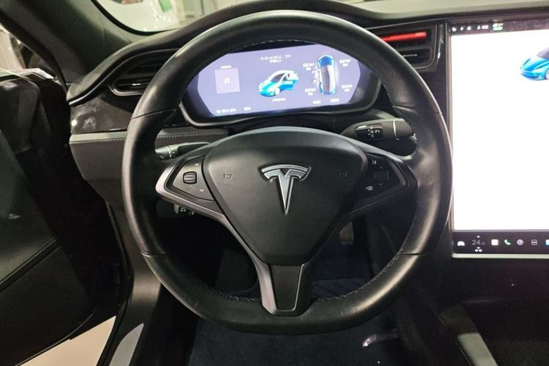 Used Tesla Model S 2017 S 75D Standard Range Edition Steering Wheel