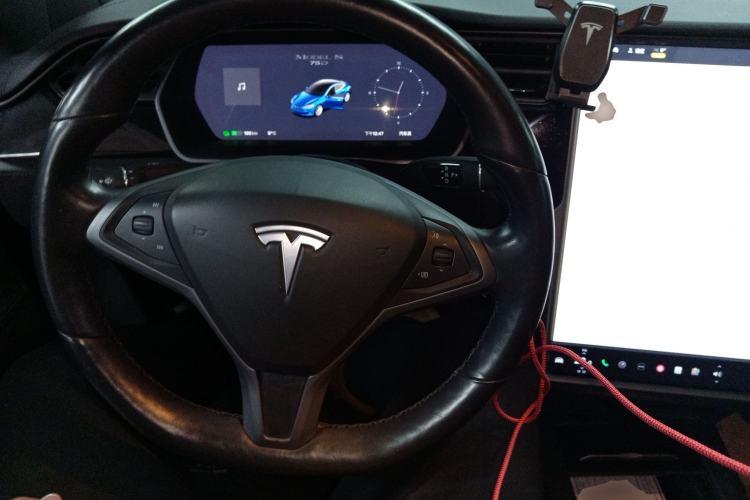 Used Tesla Model S 2017 S 75D Standard Range Edition Steering Wheel