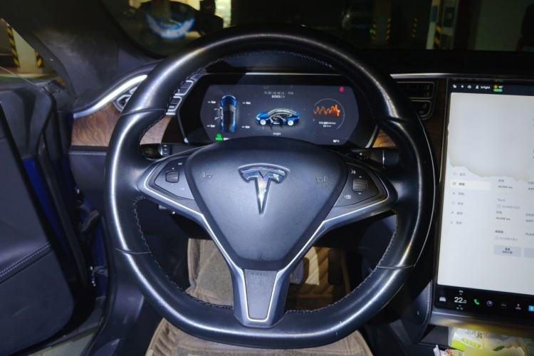 Used Tesla Model S 2017 S 100D Long Range Edition Steering Wheel