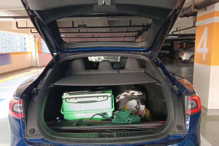 Used Tesla Model S 2017 S 75D Standard Range Edition Trunk