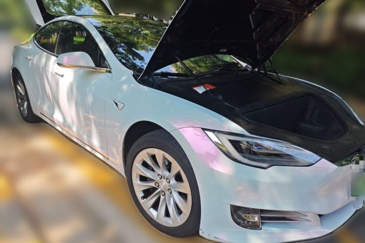 Used Tesla Model S 2017 S 75D Standard Range Edition Front Right 45 Deg
