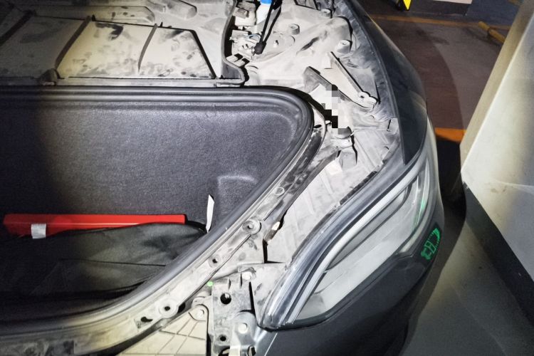 Used Tesla Model S 2017 S 100D Long Range Edition Engine Bay Left