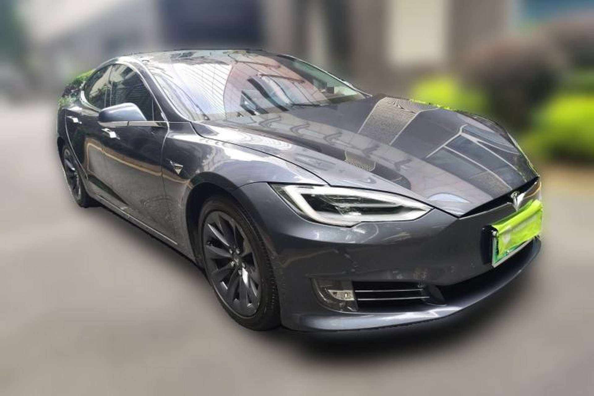 Used Tesla Model S 2017 S 100D Long Range Edition Front Right 45 Deg