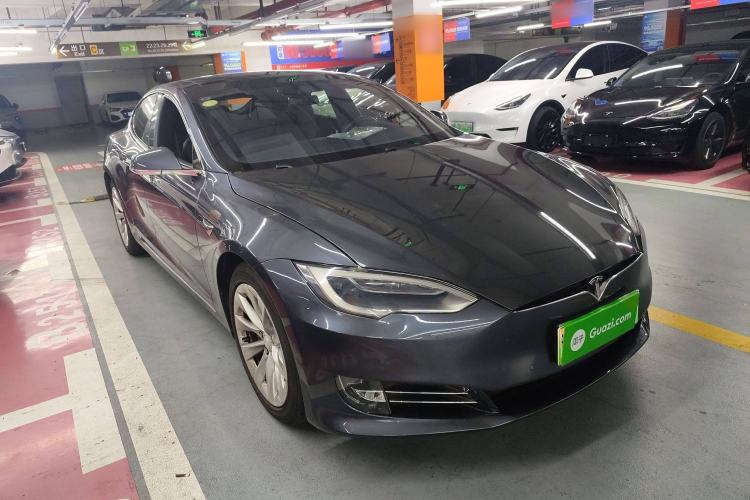 Used Tesla Model S 2017 S 75D Standard Range Edition Front Right 45 Deg