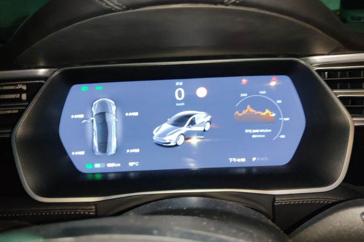 Used Tesla Model S 2017 S 75D Standard Range Edition Instrument Cluster