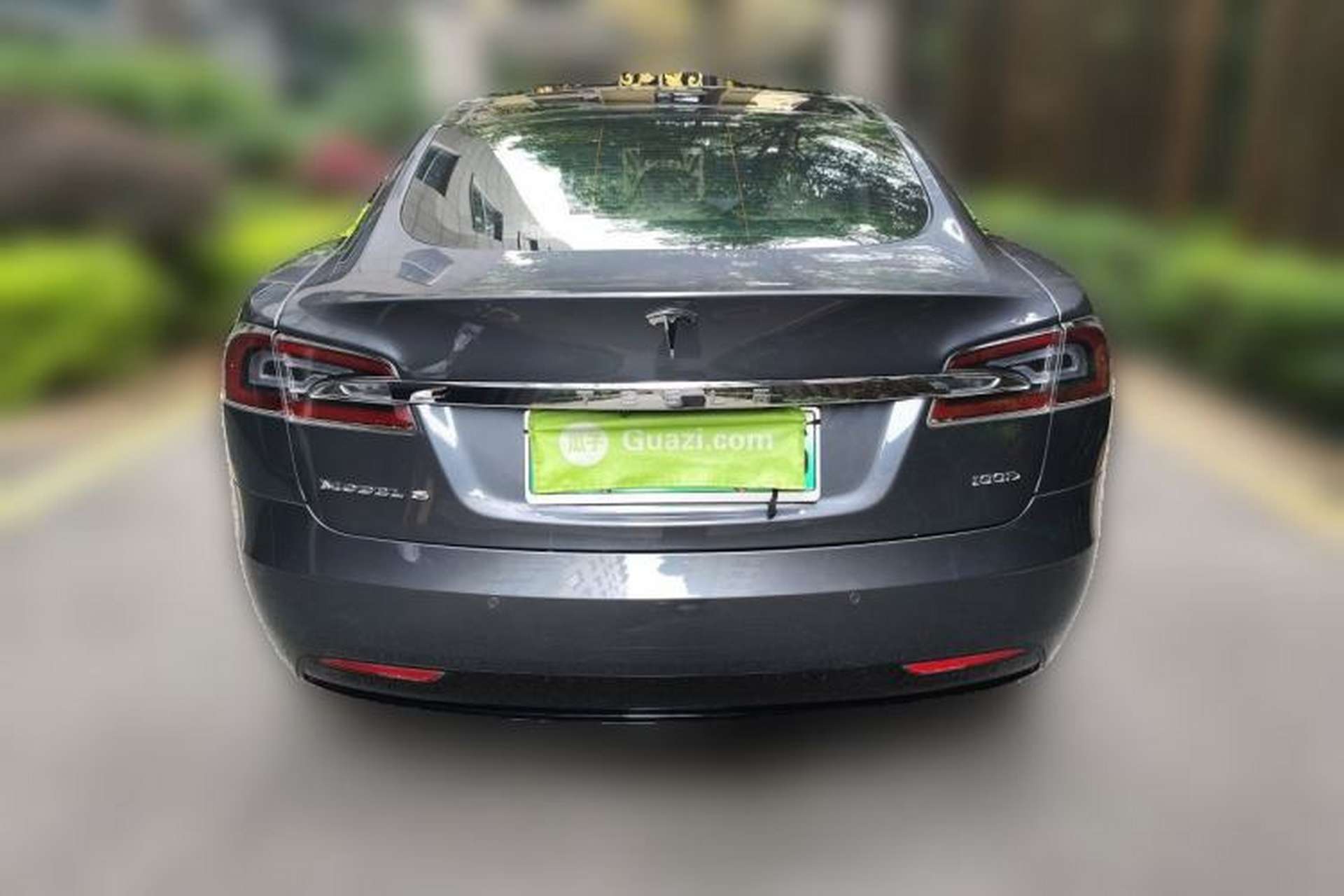 Used Tesla Model S 2017 S 100D Long Range Edition Rear