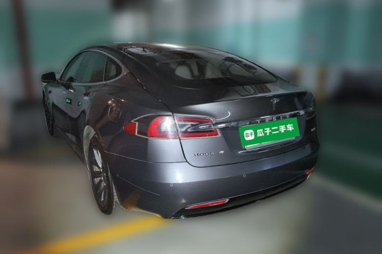 Used Tesla Model S 2017 S 100D Long Range Edition Rear Left 45 Deg