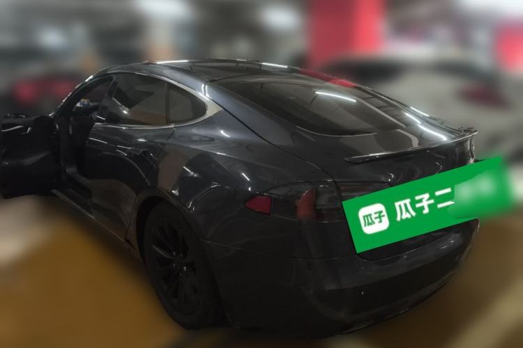 Used Tesla Model S 2017 S 100D Rear Left 45 Deg