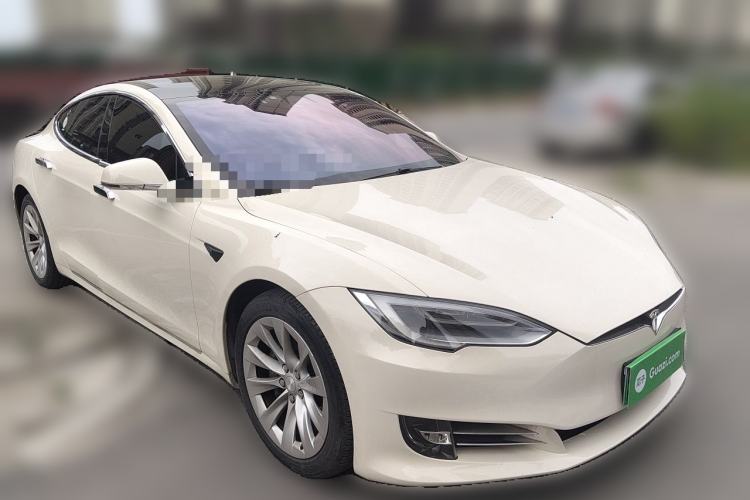 Used Tesla Model S 2017 S 75D Standard Range Edition Front Right 45 Deg