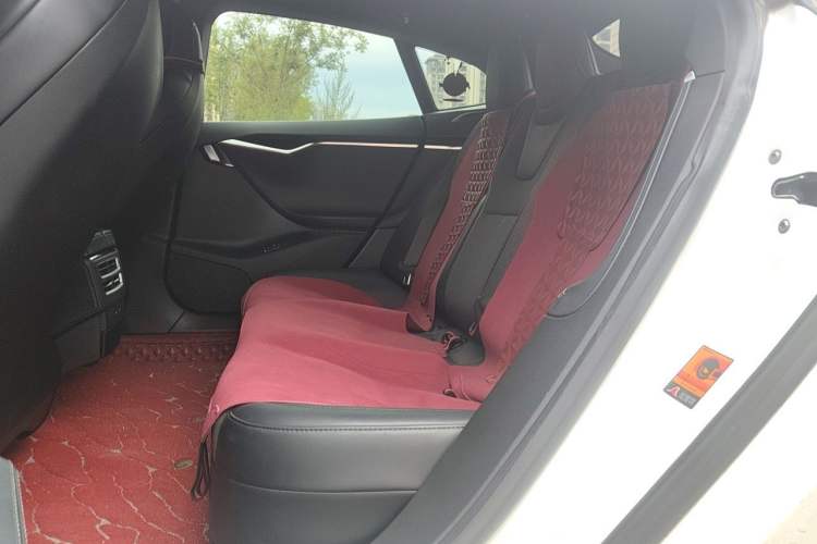 Used Tesla Model S 2017 S 75D Standard Range Edition Left Rear Seat