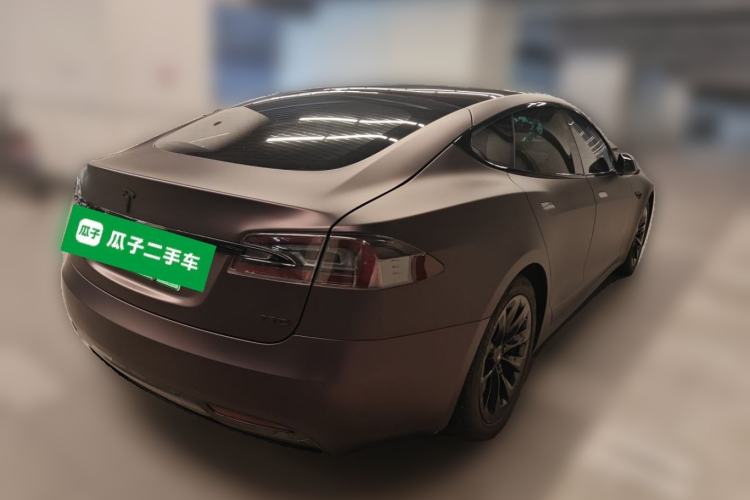 Used Tesla Model S 2017 S 75D Standard Range Edition Rear Right 45 Deg