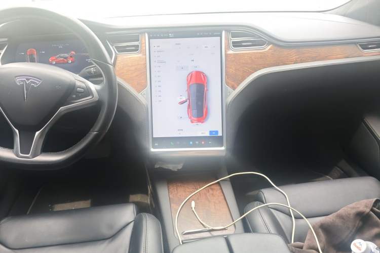 Used Tesla Model S 2017 S 75 Audio And AC Panel