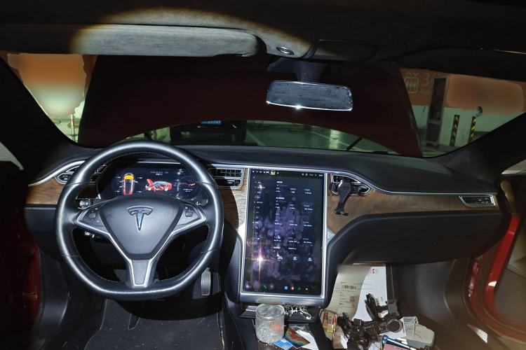 Used Tesla Model S 2017 S 75D Standard Range Edition Center Console