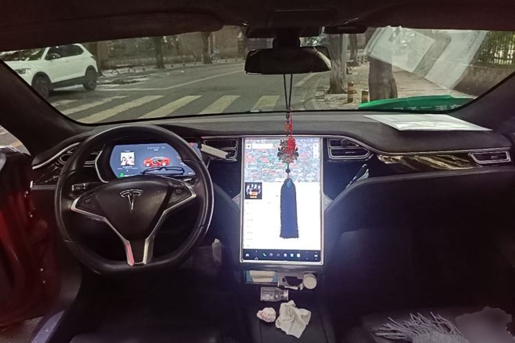 Used Tesla Model S  Center Console
