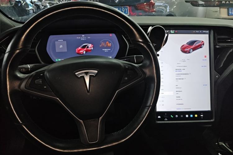Used Tesla Model S 2017 S 75D Standard Range Edition Center Console