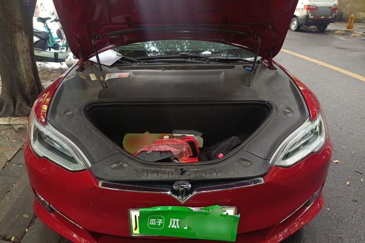 Used Tesla Model S  Engine Bay