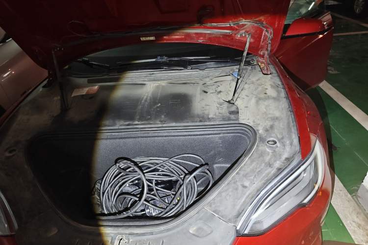 Used Tesla Model S 2017 S 75D Standard Range Edition Engine Bay Left