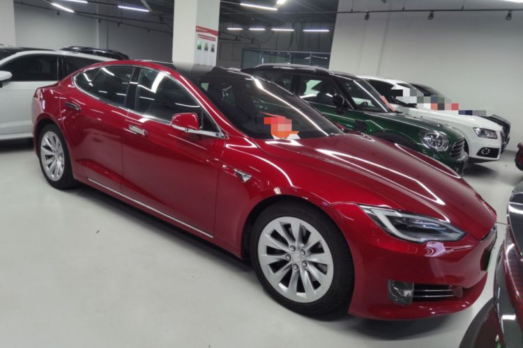 Used Tesla Model S 2017 S 75D Standard Range Edition Front Right 45 Deg
