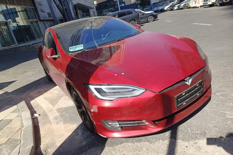 Used Tesla Model S 2017 S 75D Standard Range Edition Front Right 45 Deg